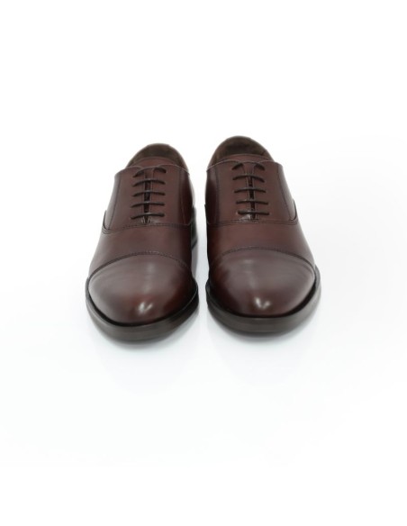 Brown leather Oxford