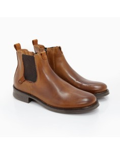 Light Brown leather chelsea boots