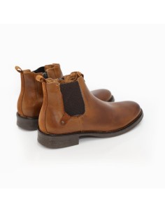 Light Brown leather chelsea boots 2
