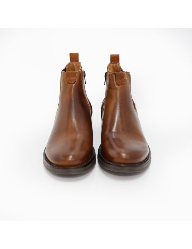 Light Brown leather chelsea boots