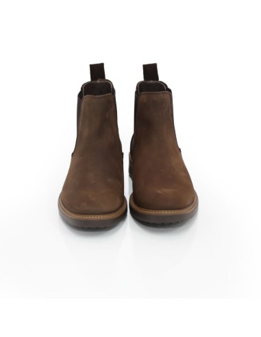 bottines chelsea suède marron NORBEL-BROWN