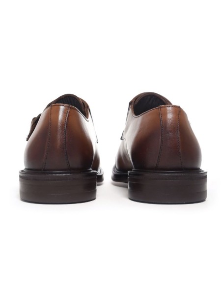 Light Brown leather monkstrap