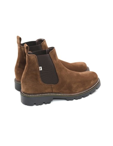 bottines chelsea suède marron SONIP-BROWN
