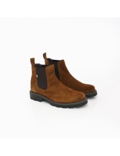 Light Brown suede chelsea boots