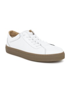 White leather sneakers 2