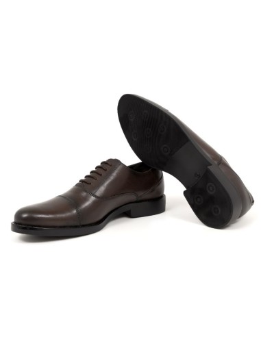 Oxford de peau marron VANIFEN-CASTAGNA