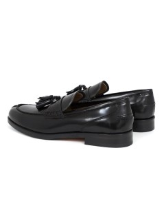 Mocassin de peau le noir VICOVEN-NEGRO 2