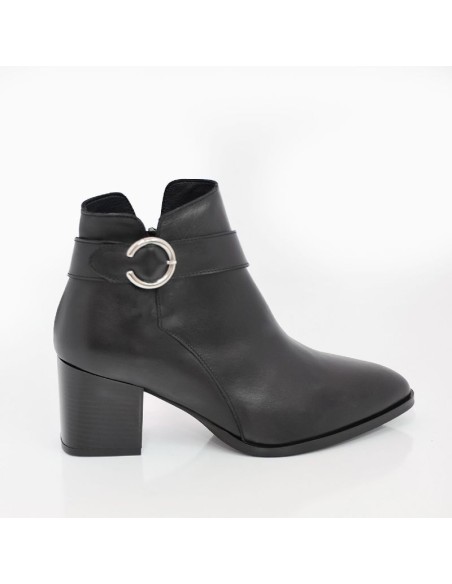 Black suede women's boots