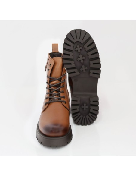 bottes femme de peau cuir W-KARI-CUERO