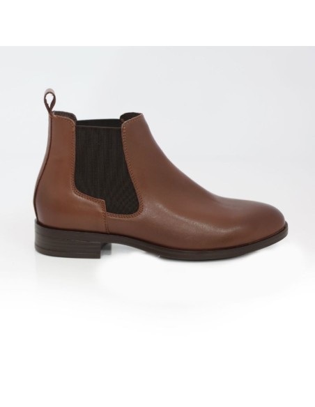 Light Brown leather women's boots