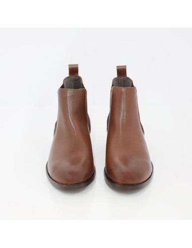 Light Brown leather women's boots