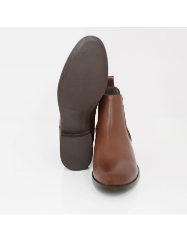 Light Brown leather women's boots