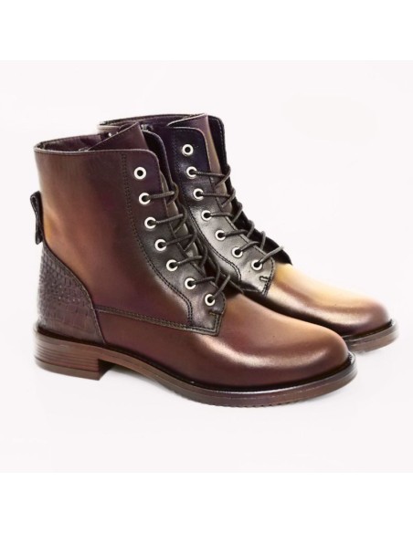 Light Brown leather Women's high boots