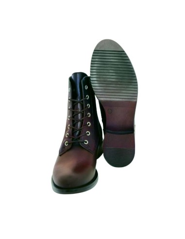 bottes femme de peau cuir W-MOPIA-CUERO