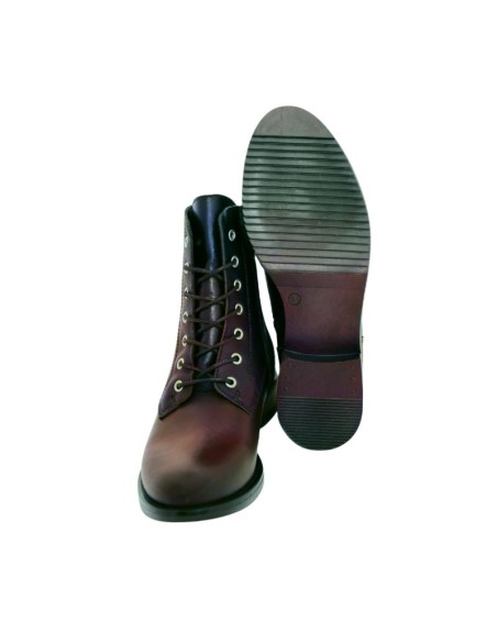 bottes femme de peau cuir W-MOPIA-CUERO