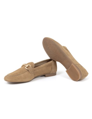 femmes mocassins suède cuir W-SEL-CUERO