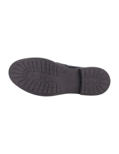 femmes mocassins de peau le noir W-CROPARIS-BLACK