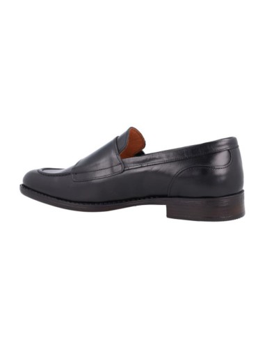 Black leather monkstrap