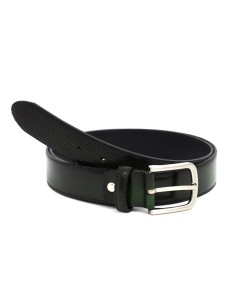 Green leather belt 2