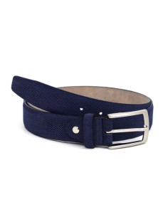 Blue suede belt 2