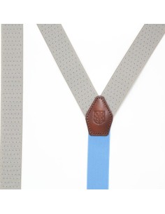 Beige elastic braces