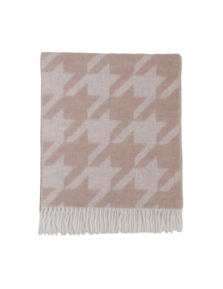 Foulard pour homme timbré beige BUF-MISPIGA-IVORY