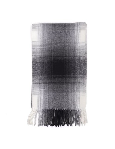 Black Squared men's scarf