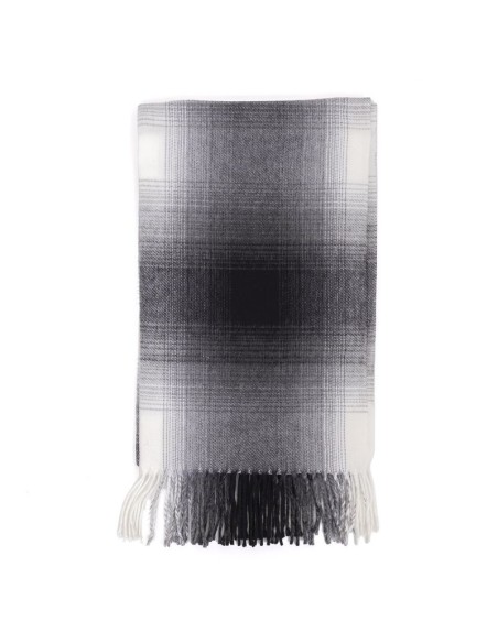 Foulard pour homme à carreaux le noir BUF-MURANO-BLACK