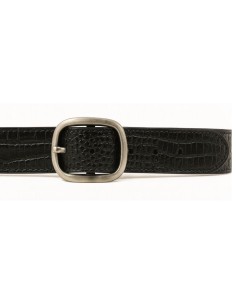 ceinture femme de peau le noir WB-MAXE-BLACK 2