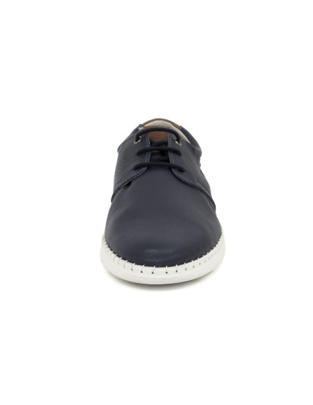 Derby nubuck bleu DURINO-NAVY