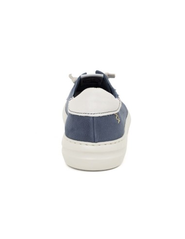 baskets nubuck bleu NUCATI-BLUE