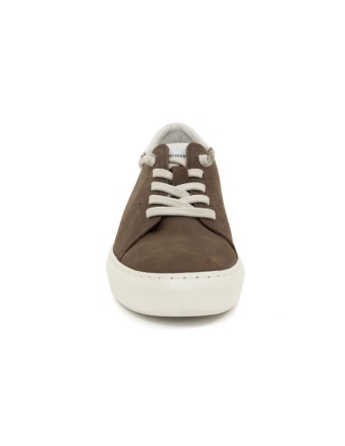 Brown nubuck sneakers