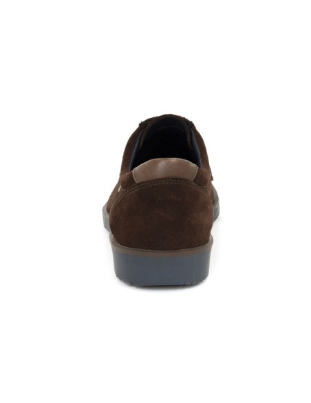 Derby suède marron SUBER-BROWN