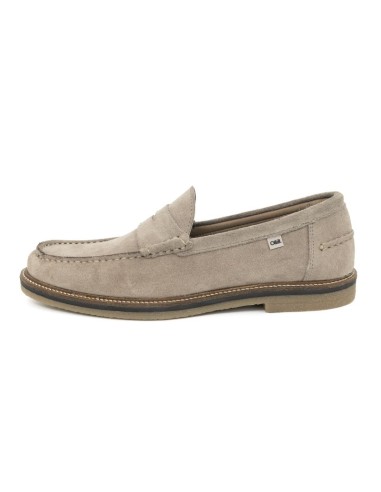 Mocassin suède beige SUMAKI-BEIGE