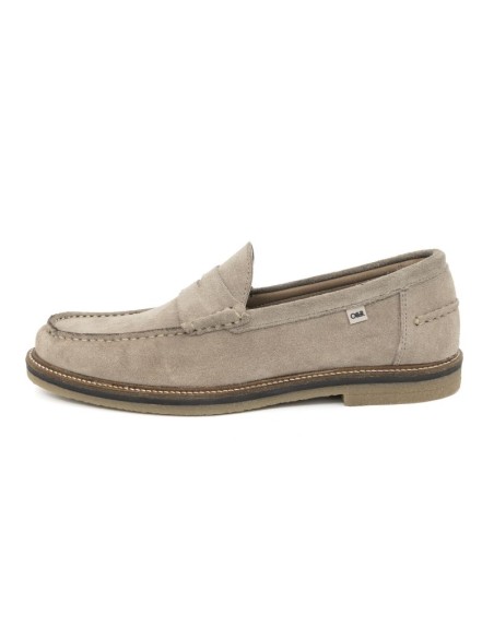Mocassin suède beige SUMAKI-BEIGE