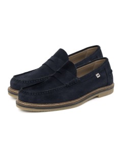 Mocassin suède bleu SUMAKI-BLUE 2