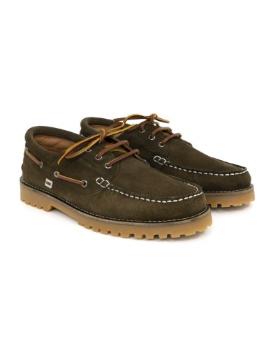 Nautique suède vert SUNI-KAKI