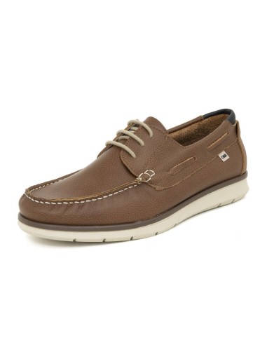 Light Brown leather boat shoe