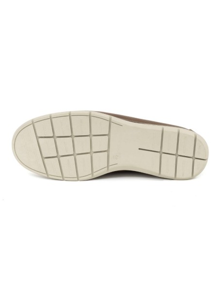 Light Brown leather boat shoe