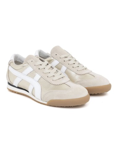 baskets femme de peau or W-CHIC-ORO