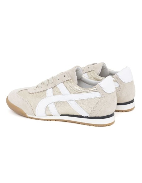 baskets femme de peau or W-CHIC-ORO