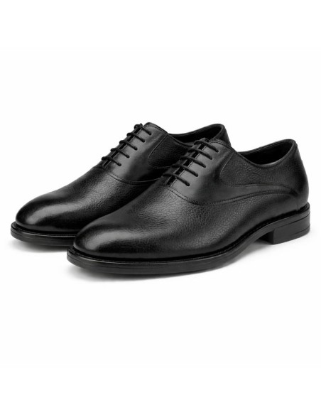 Black leather Oxford