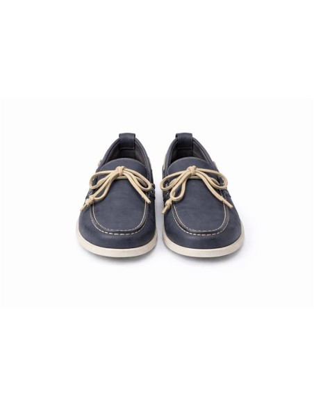 Nautique suède bleu NACORI-NAVY