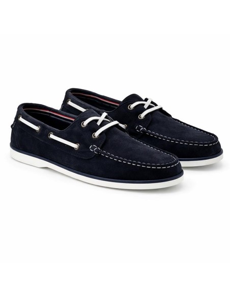 Nautique suède bleu SAUTEN-MARINO