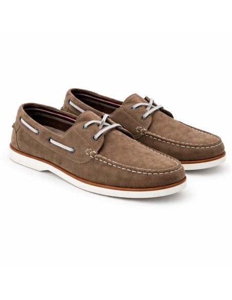 Nautique suède beige SAUTEN-TAUPE