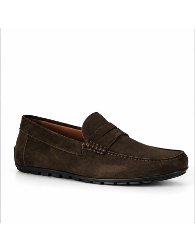 Mocassin suède marron SERITA-MARRON