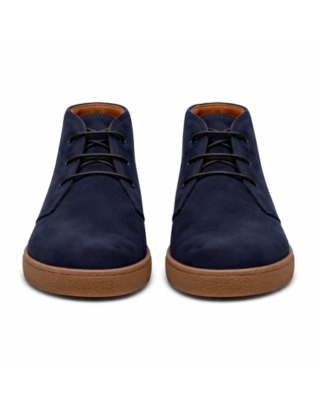 Bottine suède bleu SUNO-NAVY