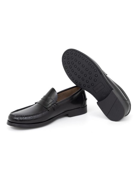 Castillans de peau le noir BEFAGO-NEGRO