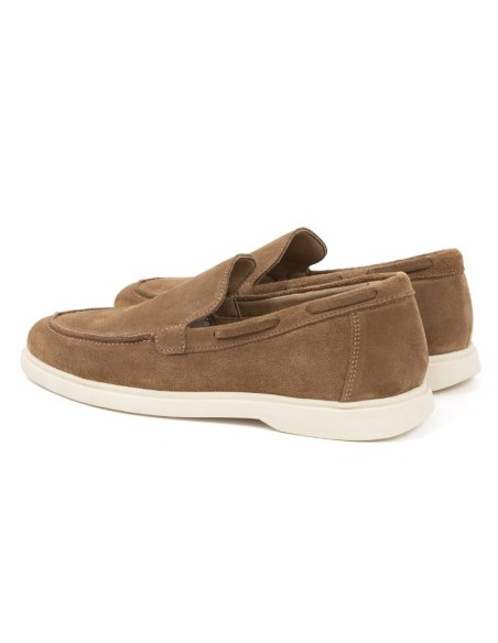 Light Brown suede moccasin