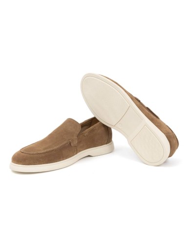 Light Brown suede moccasin